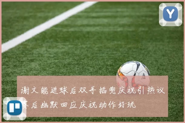 谢文能进球后双手插兜庆祝引热议赛后幽默回应庆祝动作好玩