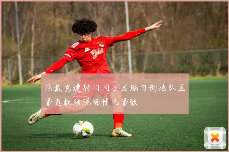 范戴克遭射门闷击后脑勺倒地队医紧急救助现场情况紧张
